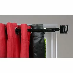 Promo π Evideco 2 Pack Adjustable 3/4" Double Window Curtain Rod 50" To 82" - 50" To 82" L X 3/4" D Black π 10 Promo π Evideco 2 Pack Adjustable 3/4" Double Window Curtain Rod 50" To 82" - 50" To 82" L X 3/4" D Black π -Evideco Shop 2 Pack Adjustable 3 422 Double Window Curtain Rod 5022 to 8222 White 4