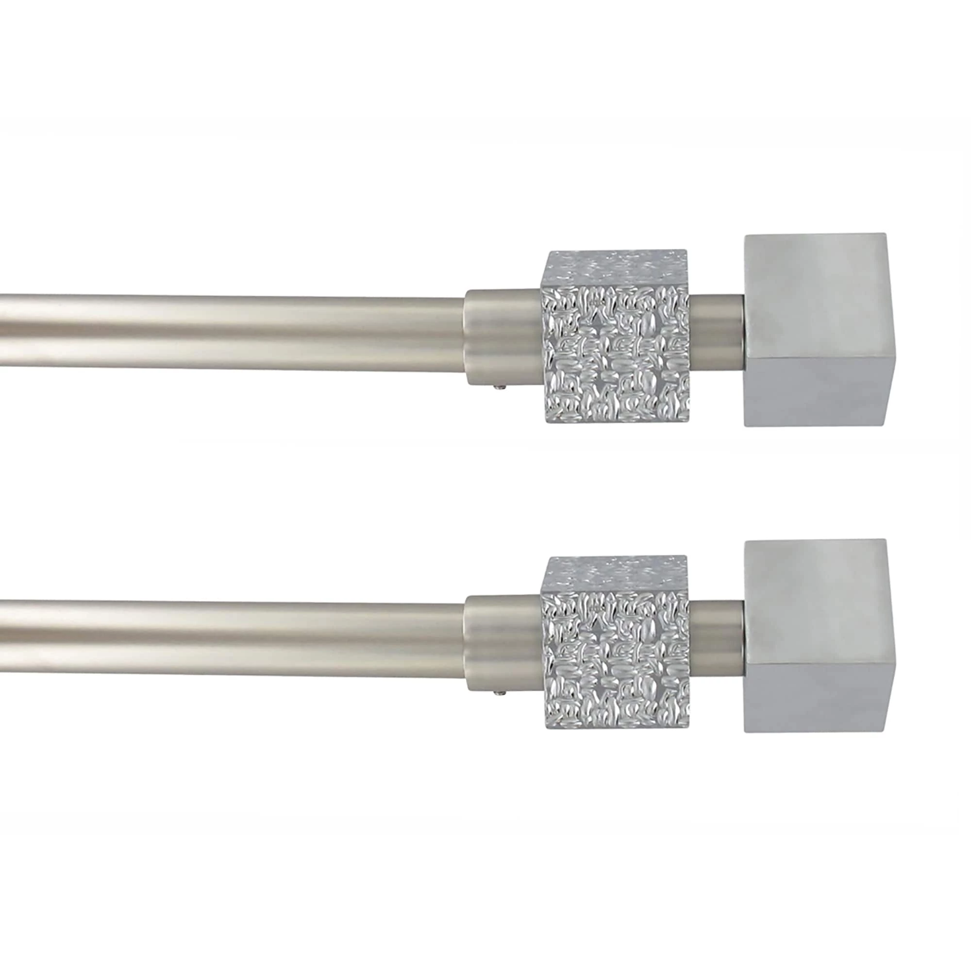 Best reviews of β Evideco 2 Pack Adjustable 3/4" Single Window Curtain Rod 50" To 82" - 50" To 82" L X 3/4" D Graphite π 4 Best reviews of β Evideco 2 Pack Adjustable 3/4" Single Window Curtain Rod 50" To 82" - 50" To 82" L X 3/4" D Graphite π - Image 4