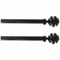 Deals π Evideco 2 Pack Adjustable 3/4" Single Window Curtain Rod 50" To 82" Grey - 50" To 82" L X 3/4" D π 16 Deals π Evideco 2 Pack Adjustable 3/4" Single Window Curtain Rod 50" To 82" Grey - 50" To 82" L X 3/4" D π -Evideco Shop 2 Pack Adjustable 3 422 Single Window Curtain Rod 5022 to 8222 Grey