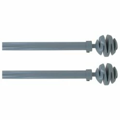Deals π Evideco 2 Pack Adjustable 3/4" Single Window Curtain Rod 50" To 82" Grey - 50" To 82" L X 3/4" D π 20 Deals π Evideco 2 Pack Adjustable 3/4" Single Window Curtain Rod 50" To 82" Grey - 50" To 82" L X 3/4" D π -Evideco Shop 2 Pack Adjustable 3 422 Single Window Curtain Rod 5022 to 8222 Grey 4