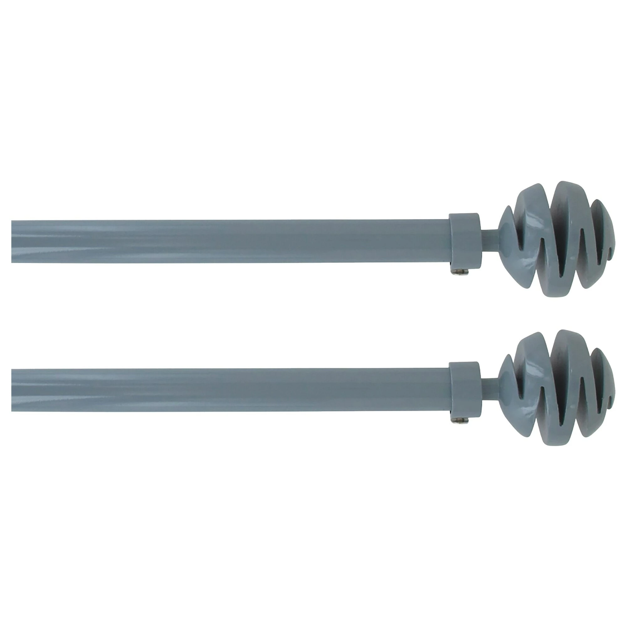 Deals π Evideco 2 Pack Adjustable 3/4" Single Window Curtain Rod 50" To 82" Grey - 50" To 82" L X 3/4" D π 9 Deals π Evideco 2 Pack Adjustable 3/4" Single Window Curtain Rod 50" To 82" Grey - 50" To 82" L X 3/4" D π - Image 9