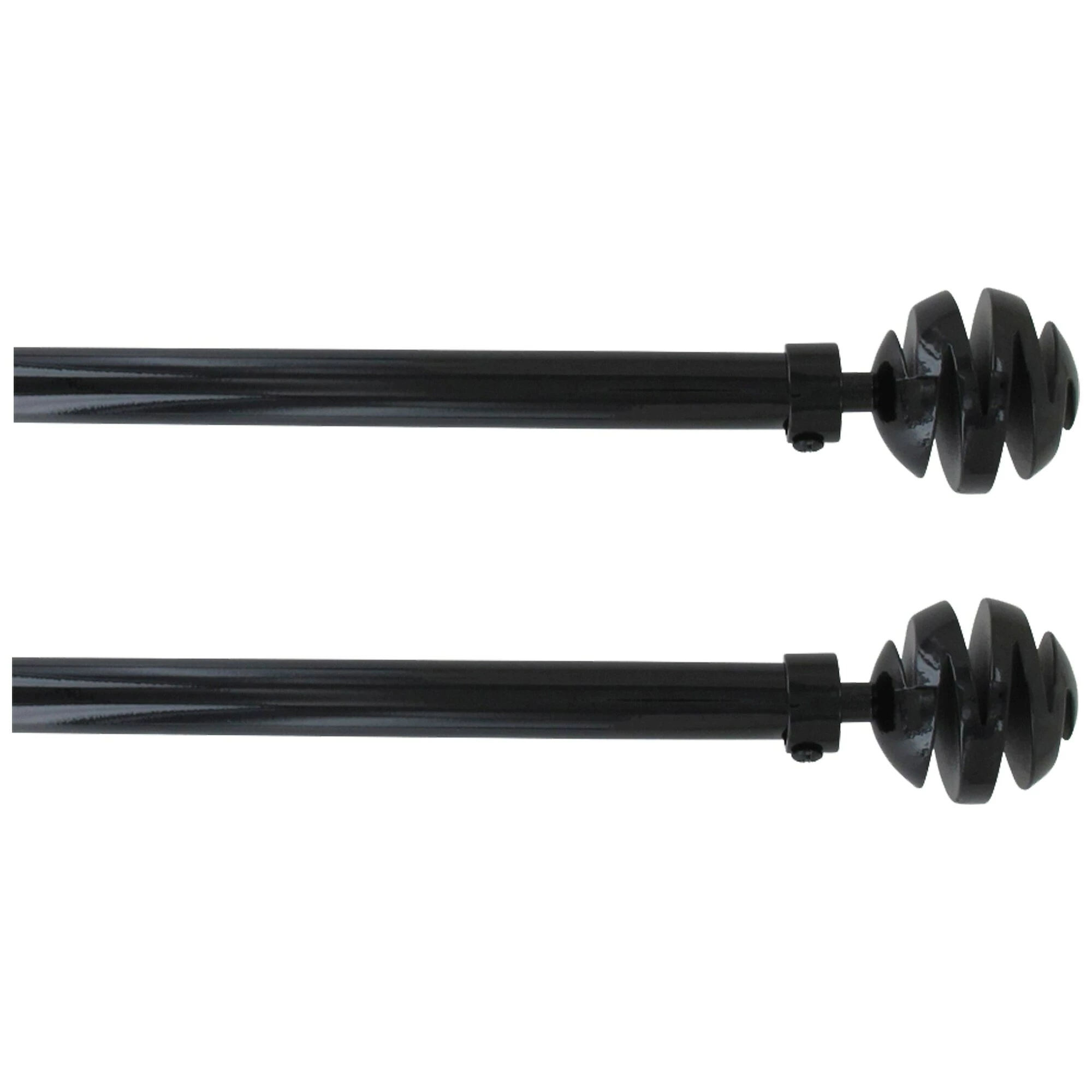 Deals π Evideco 2 Pack Adjustable 3/4" Single Window Curtain Rod 50" To 82" Grey - 50" To 82" L X 3/4" D π 5 Deals π Evideco 2 Pack Adjustable 3/4" Single Window Curtain Rod 50" To 82" Grey - 50" To 82" L X 3/4" D π - Image 5