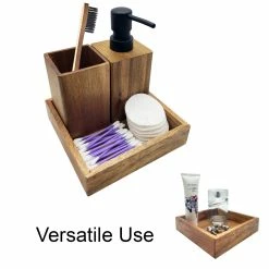 Wholesale ✔️ Evideco Acacia Wood Bathroom Accessory Set Collection ✨ 26 Wholesale ✔️ Evideco Acacia Wood Bathroom Accessory Set Collection ✨ -Evideco Shop Acacia Wood Bathroom Accessory Set Collection 11