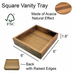 Wholesale ✔️ Evideco Acacia Wood Bathroom Accessory Set Collection ✨ 27 Wholesale ✔️ Evideco Acacia Wood Bathroom Accessory Set Collection ✨ -Evideco Shop Acacia Wood Bathroom Accessory Set Collection 12