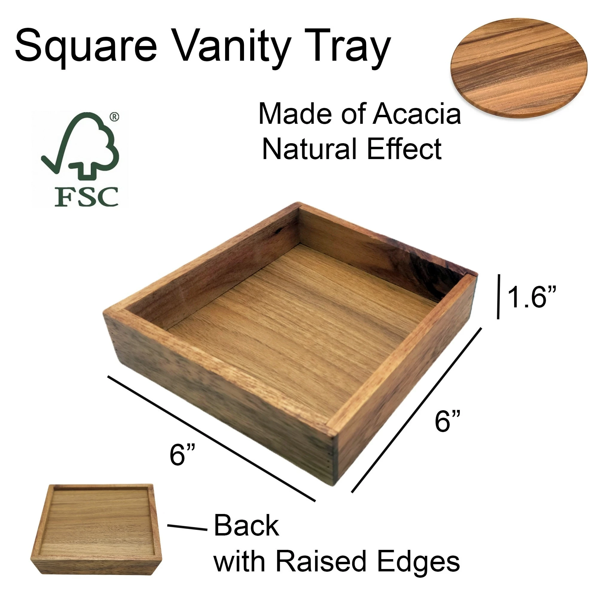 Wholesale ✔️ Evideco Acacia Wood Bathroom Accessory Set Collection ✨ 13 Wholesale ✔️ Evideco Acacia Wood Bathroom Accessory Set Collection ✨ - Image 13