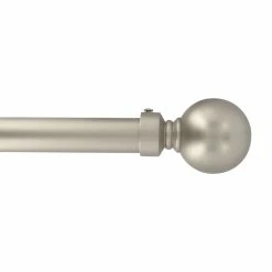 Hot Sale π― Evideco Adjustable 1" Single Window Curtain Rod 50" To 82" Silver - 50" To 82" L X 1" D π― 13 Hot Sale π― Evideco Adjustable 1" Single Window Curtain Rod 50" To 82" Silver - 50" To 82" L X 1" D π― -Evideco Shop Adjustable 122 Single Window Curtain Rod 5022 to 8222 Silver