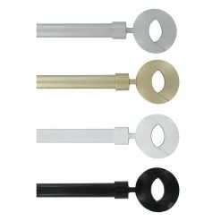 Wholesale β Evideco Adjustable 3/4" Single Window Curtain Rod 50" To 82" Gold - 50" To 82" L X 3/4" D White π 19 Wholesale β Evideco Adjustable 3/4" Single Window Curtain Rod 50" To 82" Gold - 50" To 82" L X 3/4" D White π -Evideco Shop Adjustable 3 422 Single Window Curtain Rod 5022 to 8222 Gold 3