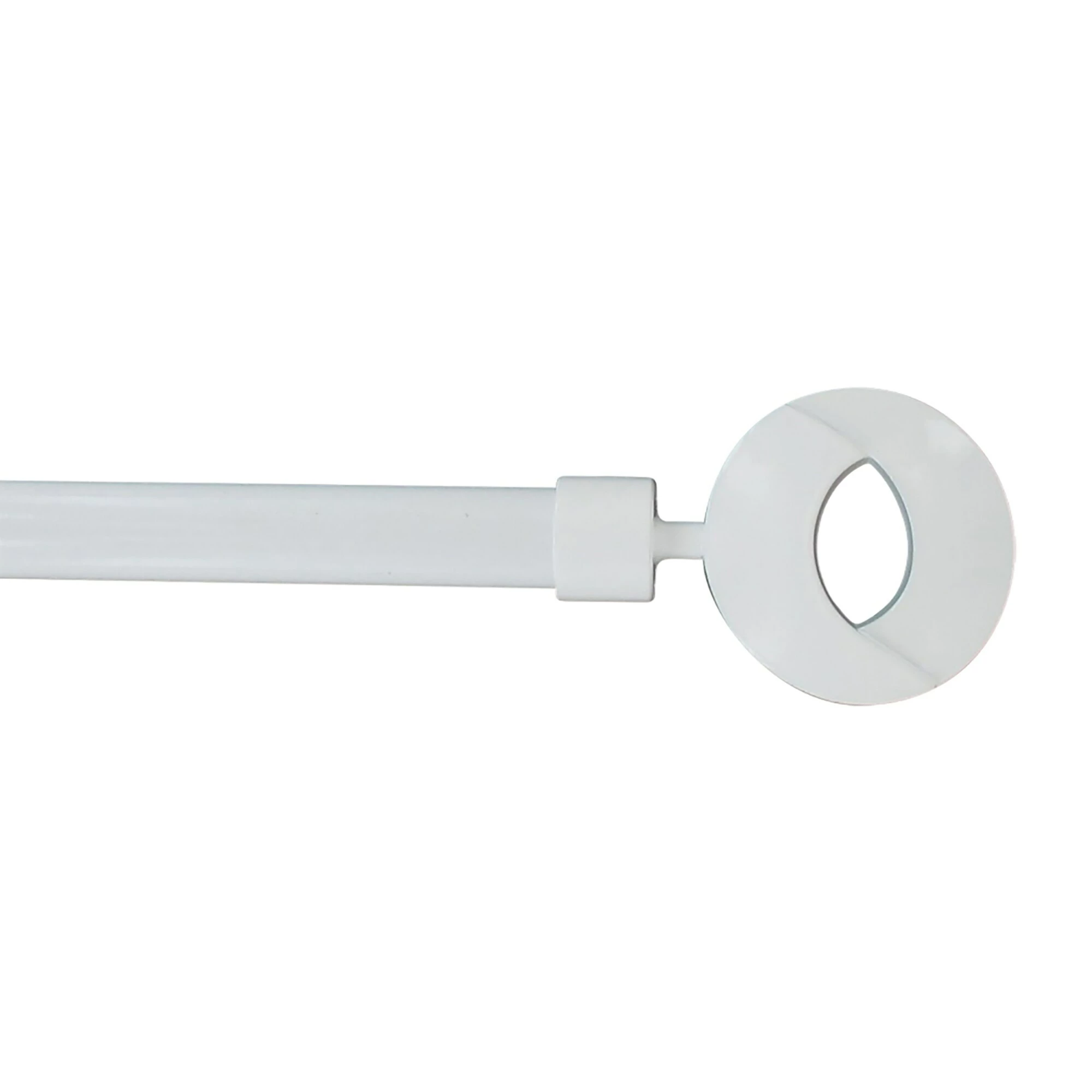 Wholesale β Evideco Adjustable 3/4" Single Window Curtain Rod 50" To 82" Gold - 50" To 82" L X 3/4" D White π 8 Wholesale β Evideco Adjustable 3/4" Single Window Curtain Rod 50" To 82" Gold - 50" To 82" L X 3/4" D White π - Image 8