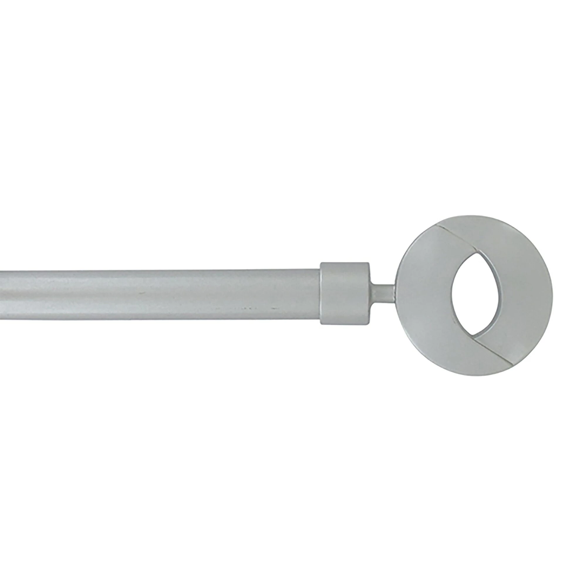 Wholesale β Evideco Adjustable 3/4" Single Window Curtain Rod 50" To 82" Gold - 50" To 82" L X 3/4" D White π 4 Wholesale β Evideco Adjustable 3/4" Single Window Curtain Rod 50" To 82" Gold - 50" To 82" L X 3/4" D White π - Image 4