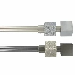 Best reviews of π Evideco Adjustable 3/4" Single Window Curtain Rod 50" To 82" Graphite - 50" To 82" L X 3/4" D π 22 Best reviews of π Evideco Adjustable 3/4" Single Window Curtain Rod 50" To 82" Graphite - 50" To 82" L X 3/4" D π -Evideco Shop Adjustable 3 422 Single Window Curtain Rod 5022 to 8222 Graphite 3