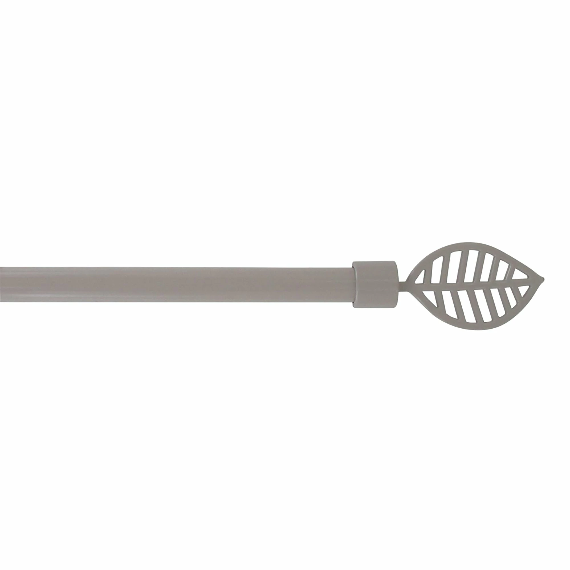 New β Evideco Adjustable 5/8" Single Window Curtain Rod 50" To 82" Grey - 50" To 82" L X 5/8" D π 6 New β Evideco Adjustable 5/8" Single Window Curtain Rod 50" To 82" Grey - 50" To 82" L X 5/8" D π - Image 6