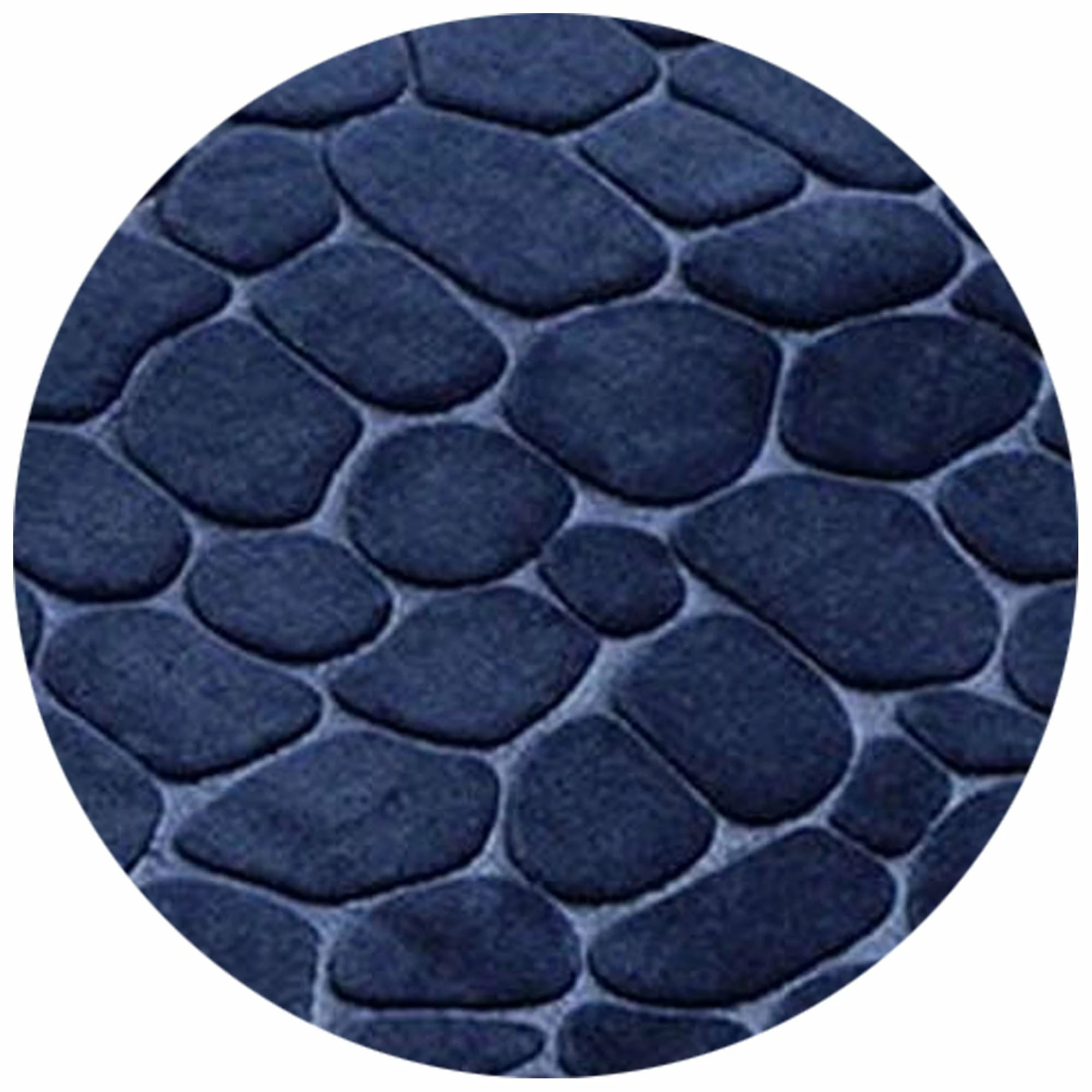 Best Sale π Evideco Bath Rug Runner Mat Memory Foam Pebble 48"L X 18"W Dark Grey π 5 Best Sale π Evideco Bath Rug Runner Mat Memory Foam Pebble 48"L X 18"W Dark Grey π - Image 5