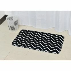 Deals π₯° Evideco Bathroom Rug Memory Foam Mat ZigZag Print Black 30"L X 18"W π 9 Deals π₯° Evideco Bathroom Rug Memory Foam Mat ZigZag Print Black 30"L X 18"W π -Evideco Shop Bathroom Rug Memory Foam Mat ZigZag Print Black 3022L x 1822W 4