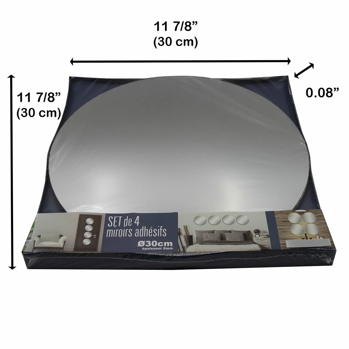 Cheap π₯ Evideco Big Decorative Wall Self Adhesive Shaped Mirrors - Set Of 4 Wave π 6 Cheap π₯ Evideco Big Decorative Wall Self Adhesive Shaped Mirrors - Set Of 4 Wave π - Image 6