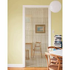Buy 😉 Evideco Braided Cotton/Polyester Rope Door Curtain 54 Strings 79" H X 36" W - 79" H X 36" W X 0.8" D Natural 👏 -Evideco Shop Braided Cotton Polyester Rope Door Curtain 54 Strings 7922 H x 3622 W 14