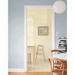 Buy 😉 Evideco Braided Cotton/Polyester Rope Door Curtain 54 Strings 79" H X 36" W - 79" H X 36" W X 0.8" D Natural 👏 -Evideco Shop Braided Cotton Polyester Rope Door Curtain 54 Strings 7922 H x 3622 W 3