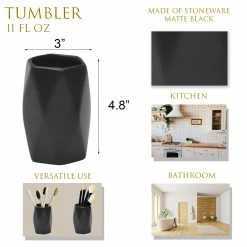 Flash Sale ⌛ Evideco Diamond Bath Set Accessories White Or Black 👍 -Evideco Shop Diamond Bath Set Accessories White or Black 9