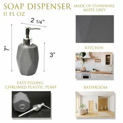 Coupon π Evideco Diamond Bathroom Accessory Set 4-Pieces Gray 𧨠25 Coupon π Evideco Diamond Bathroom Accessory Set 4-Pieces Gray 𧨠-Evideco Shop Diamond Bathroom Accessory Set 4 Pieces Gray 12