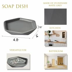 Coupon π Evideco Diamond Bathroom Accessory Set 4-Pieces Gray 𧨠17 Coupon π Evideco Diamond Bathroom Accessory Set 4-Pieces Gray 𧨠-Evideco Shop Diamond Bathroom Accessory Set 4 Pieces Gray 4
