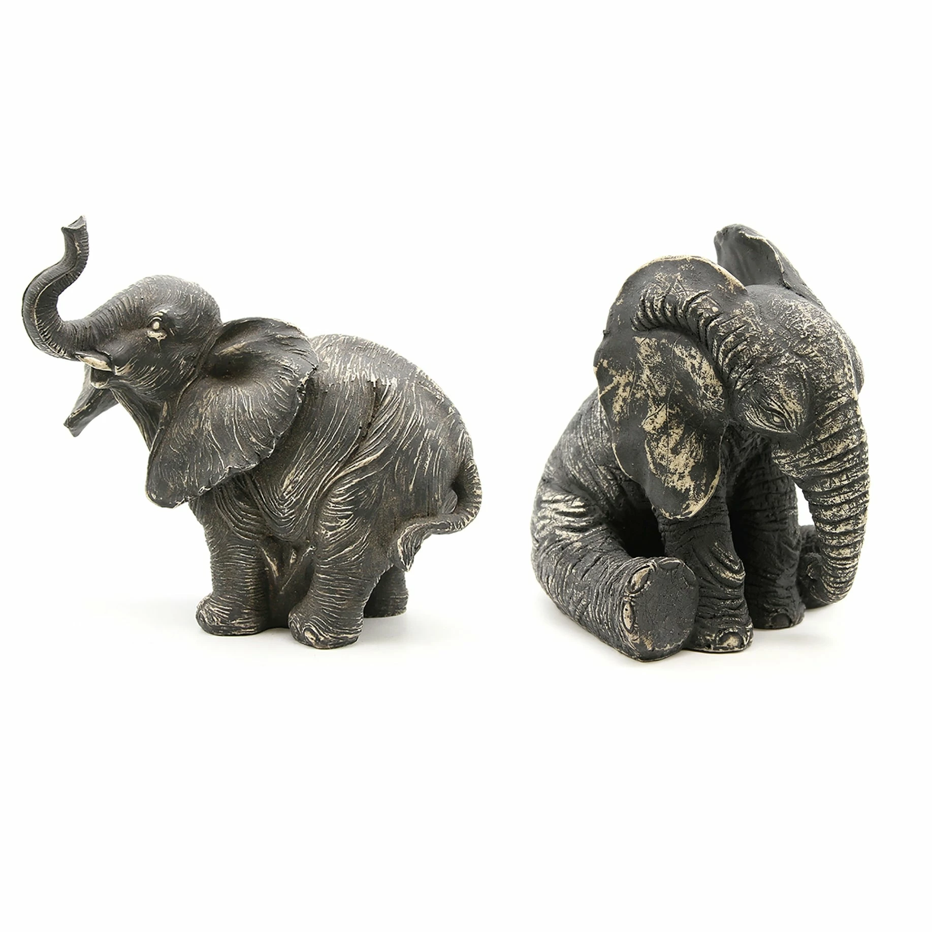Discount π₯° Evideco Elephant Statuette Figurine Sculpture Set Of 2 - 2 Pieces π