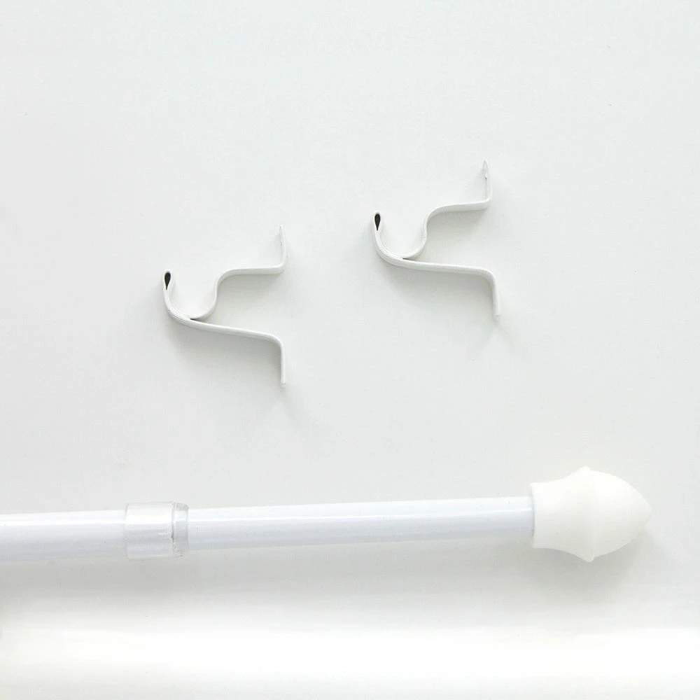 Cheap π― Evideco Adjustable Kitchen Cafe Curtain Rod White π 4 Cheap π― Evideco Adjustable Kitchen Cafe Curtain Rod White π - Image 4