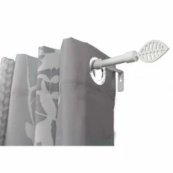 New β Evideco Adjustable 5/8" Single Window Curtain Rod 50" To 82" Grey - 50" To 82" L X 5/8" D π 17 New β Evideco Adjustable 5/8" Single Window Curtain Rod 50" To 82" Grey - 50" To 82" L X 5/8" D π -Evideco Shop Evideco Extendable Curtain Rod Set 5022 to 8222 L Diam 0.622 Sevigne Finial 1