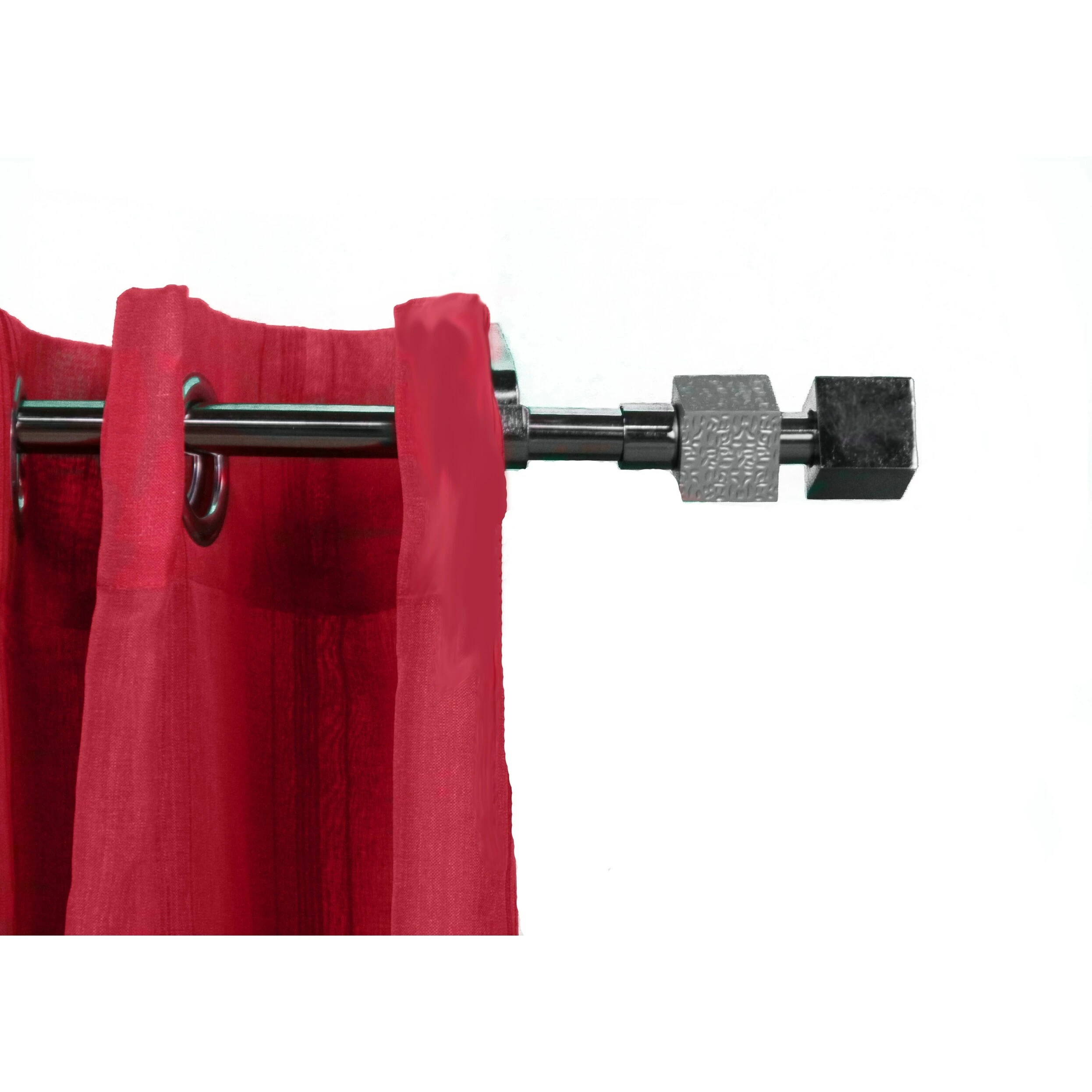 Best reviews of π Evideco Adjustable 3/4" Single Window Curtain Rod 50" To 82" Graphite - 50" To 82" L X 3/4" D π 13 Best reviews of π Evideco Adjustable 3/4" Single Window Curtain Rod 50" To 82" Graphite - 50" To 82" L X 3/4" D π - Image 13