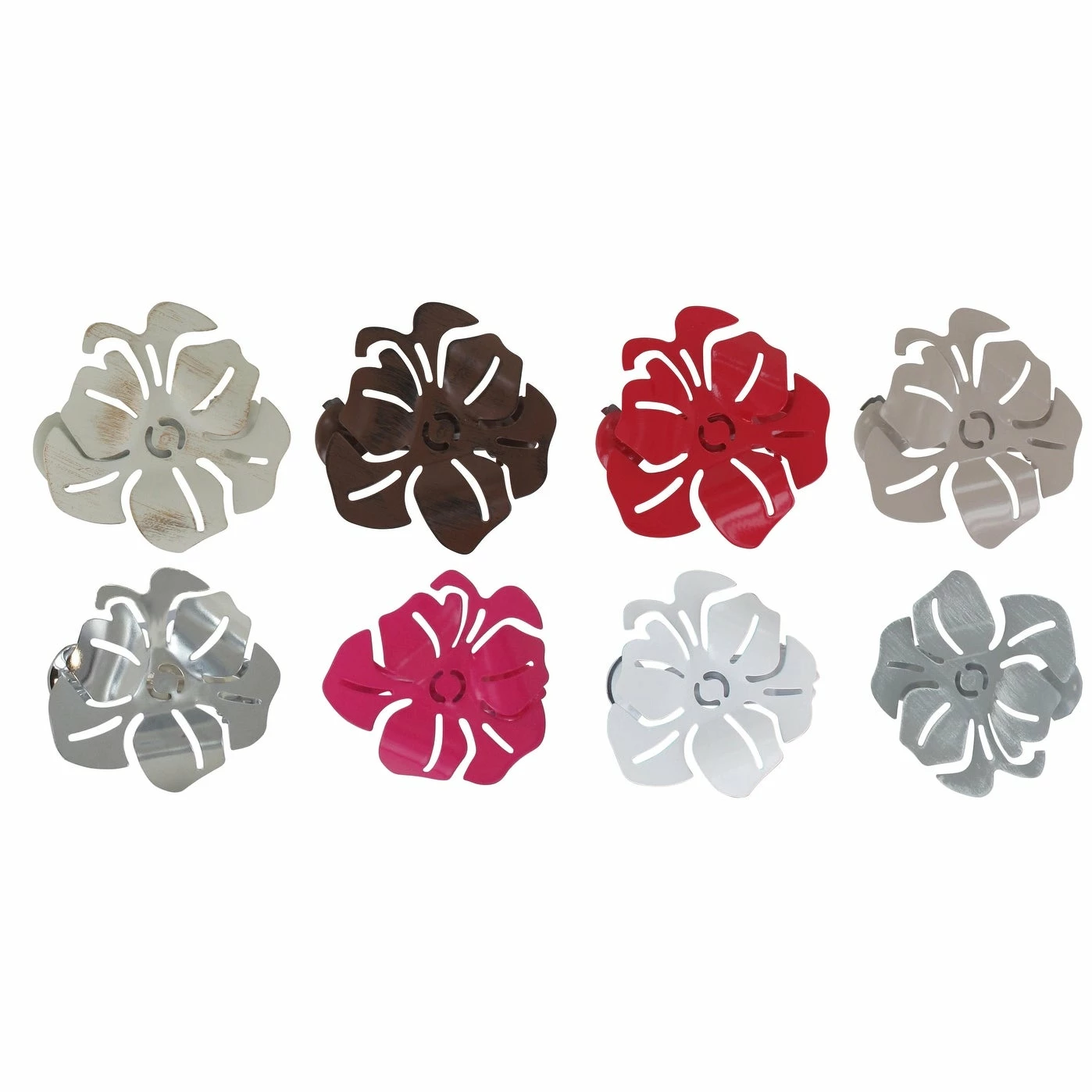 Cheapest π Evideco Metal Clip Big Size Poppy Set Of 2 - 2.10"L X 2.8"W X 1.12"D Gray βοΈ