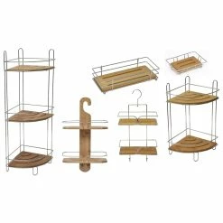 Outlet π₯ Evideco Organizer Metal Wire Corner Shower Caddy Bamboo Bamboo Chrome 2 Shelves π 7 Outlet π₯ Evideco Organizer Metal Wire Corner Shower Caddy Bamboo Bamboo Chrome 2 Shelves π -Evideco Shop Evideco Metal Wire Corner Shower Caddy Bamboo Shelves Brown 56e97e79 24f6 4726 9358 375e836fd203
