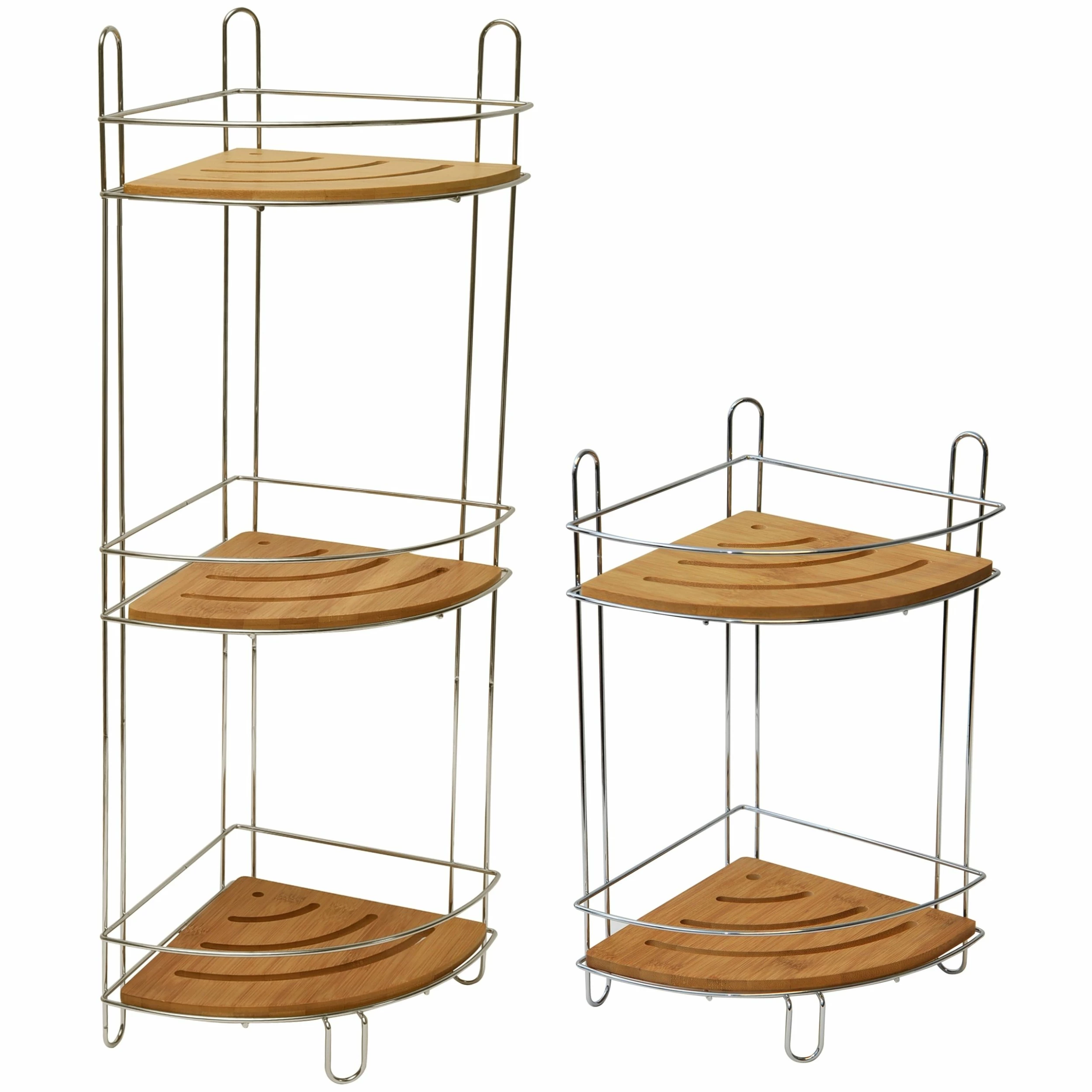 Outlet π₯ Evideco Organizer Metal Wire Corner Shower Caddy Bamboo Bamboo Chrome 2 Shelves π 1 Outlet π₯ Evideco Organizer Metal Wire Corner Shower Caddy Bamboo Bamboo Chrome 2 Shelves π