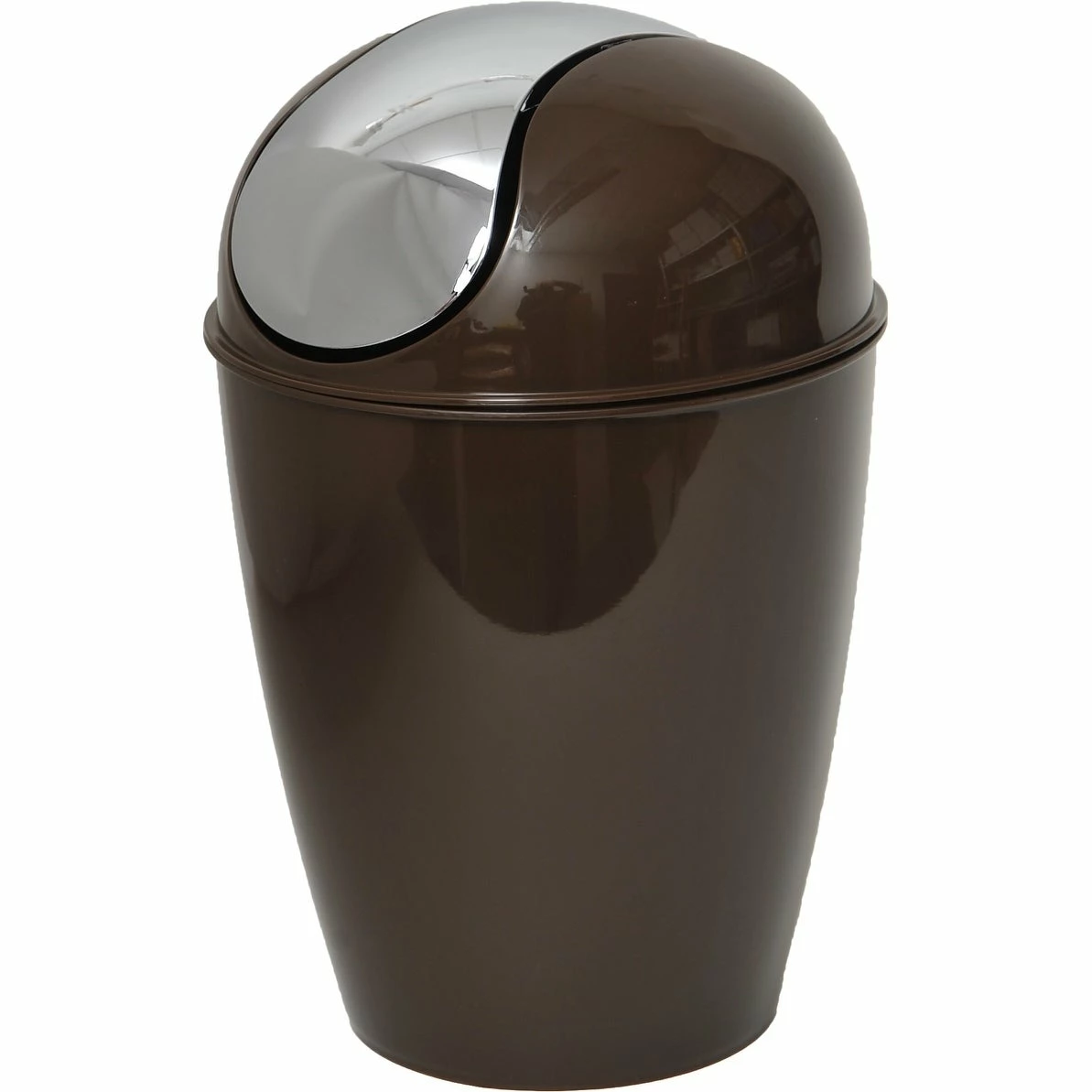 Best deal π Evideco Round Bath Floor Trashcan Wastebasket Black π - Image 12
