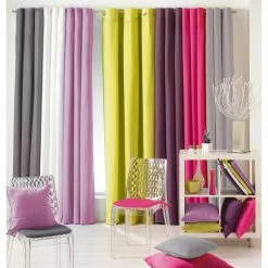 Cheapest 🥰 Evideco Solid Cotton Window Curtain Panel Grommet Panama Tan 😀