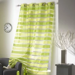 Wholesale 🛒 Evideco Striped Sheer Curtain Panel Colorado - 55 X 95 - 55 X 95 Black 🎉 -Evideco Shop Evideco Striped Sheer Curtain Panel Colorado 55 x 95 94f3fa09 7402 4fca 8bed ae39cc9219e1