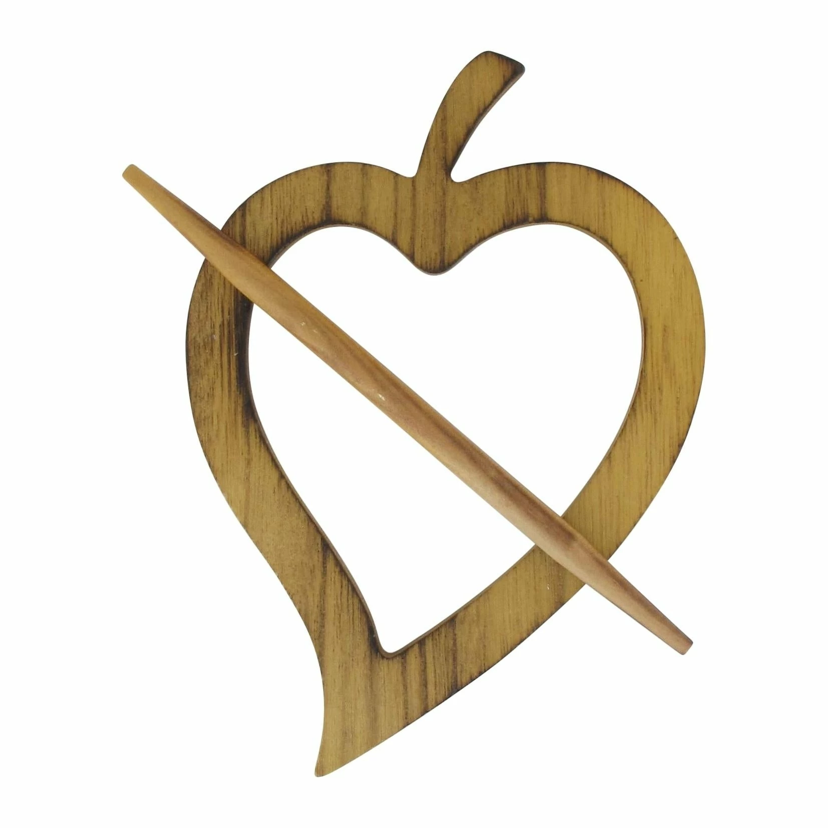 Wholesale β Evideco Fjord Wooden Heart Curtain Holdback Brown π - Image 6