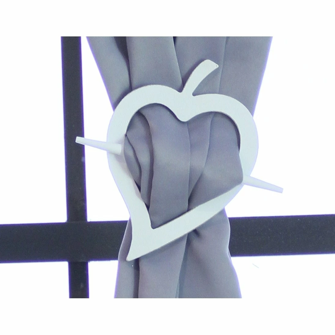 Wholesale β Evideco Fjord Wooden Heart Curtain Holdback Brown π - Image 3