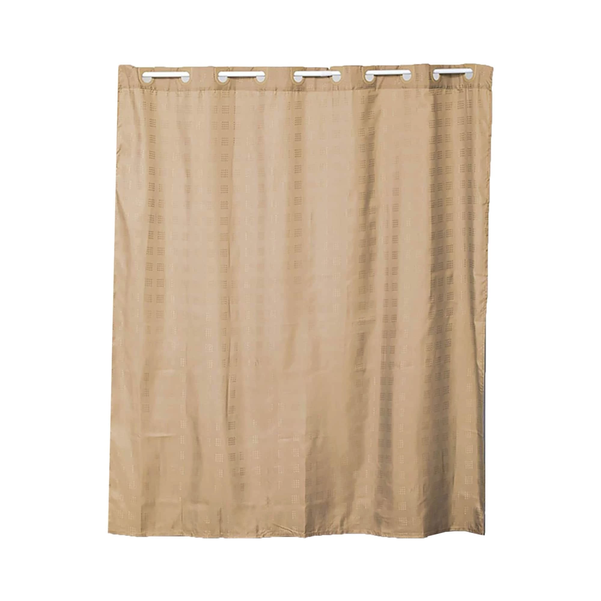 Outlet π₯° Evideco Extra Long Shower Curtain Polyester Hook Less Cubic 79"L X 71"W Beige Camel π 11 Outlet π₯° Evideco Extra Long Shower Curtain Polyester Hook Less Cubic 79"L X 71"W Beige Camel π - Image 11