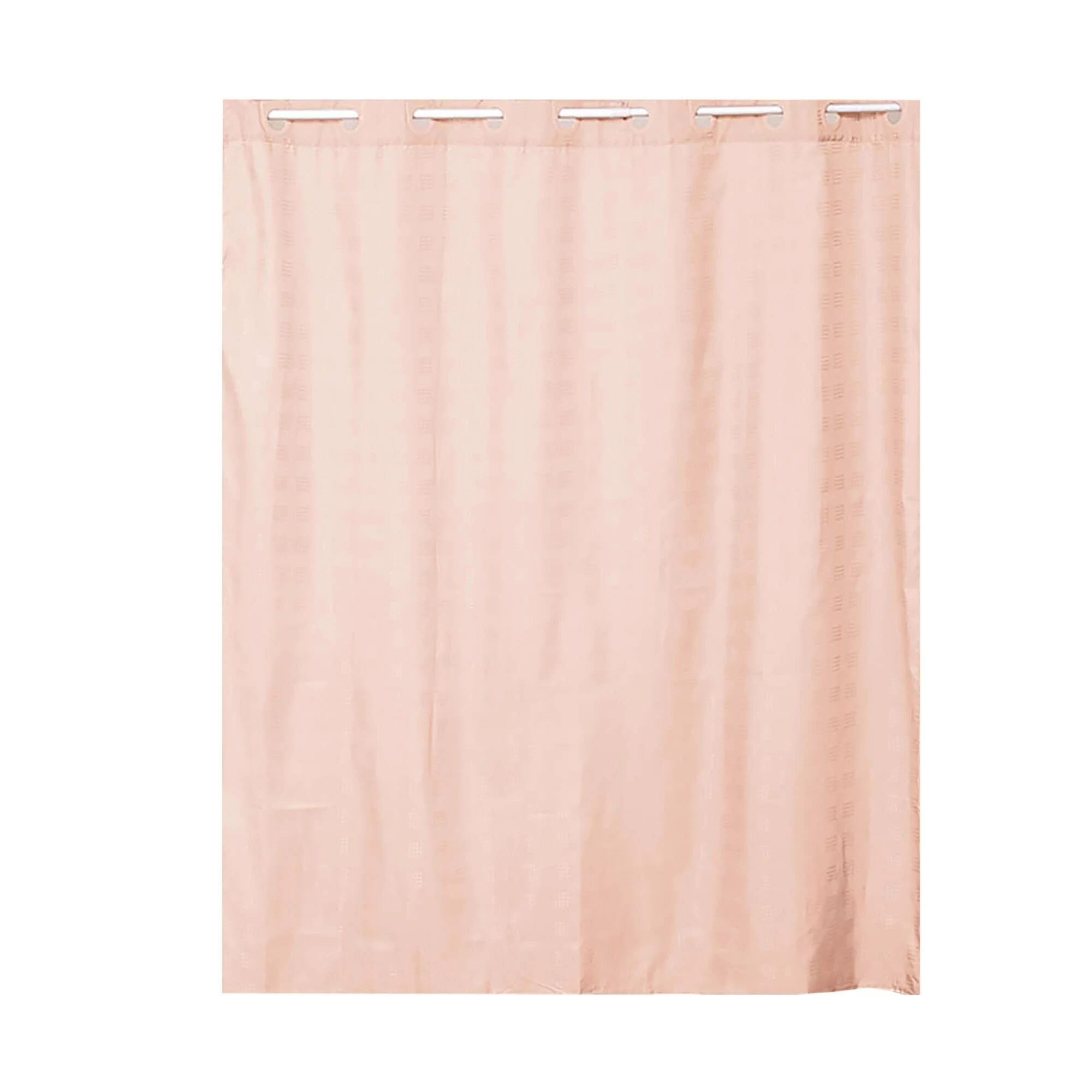 Outlet π₯° Evideco Extra Long Shower Curtain Polyester Hook Less Cubic 79"L X 71"W Beige Camel π 3 Outlet π₯° Evideco Extra Long Shower Curtain Polyester Hook Less Cubic 79"L X 71"W Beige Camel π - Image 3