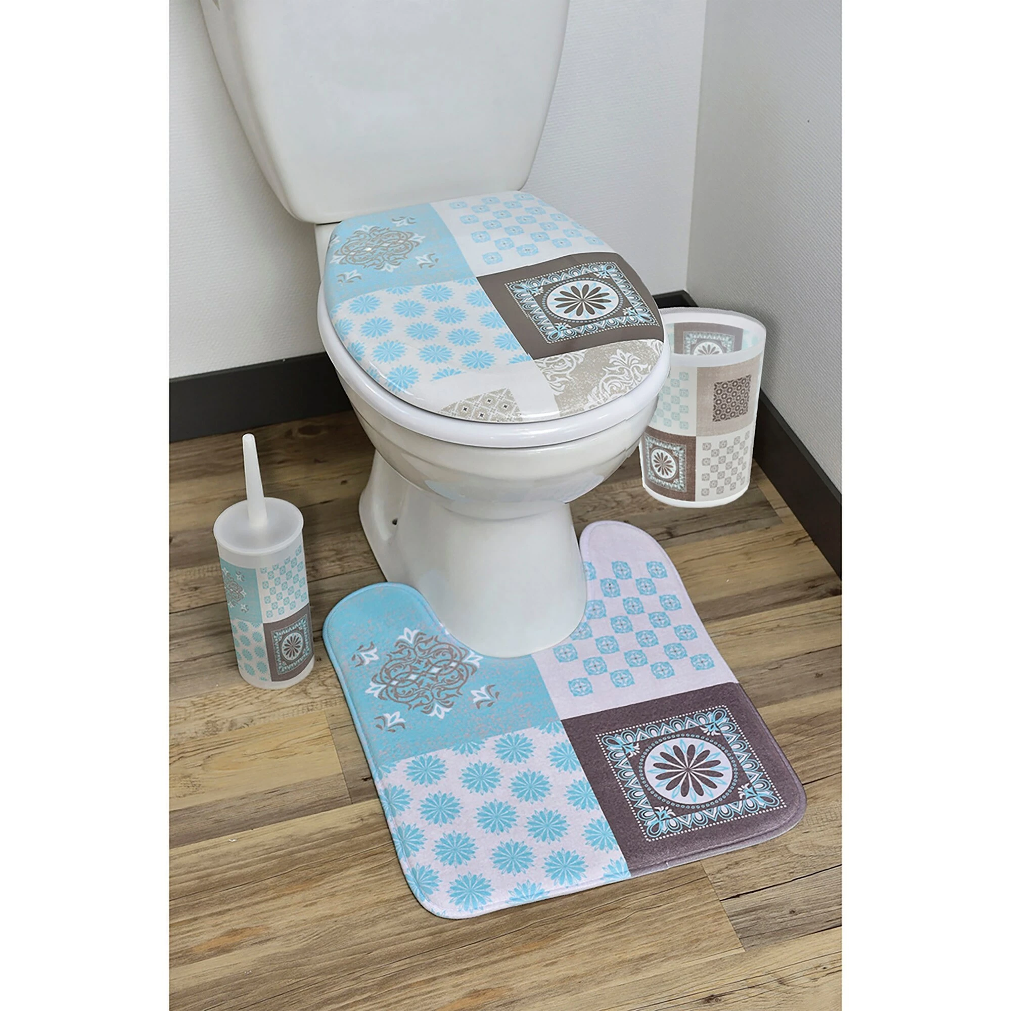 Buy π€© Evideco Faience Toilet Brush And Holder Set Plastic - 4"L X 4"W X 13.7"H β¨ 2 Buy π€© Evideco Faience Toilet Brush And Holder Set Plastic - 4"L X 4"W X 13.7"H β¨ - Image 2