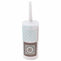 Buy π€© Evideco Faience Toilet Brush And Holder Set Plastic - 4"L X 4"W X 13.7"H β¨