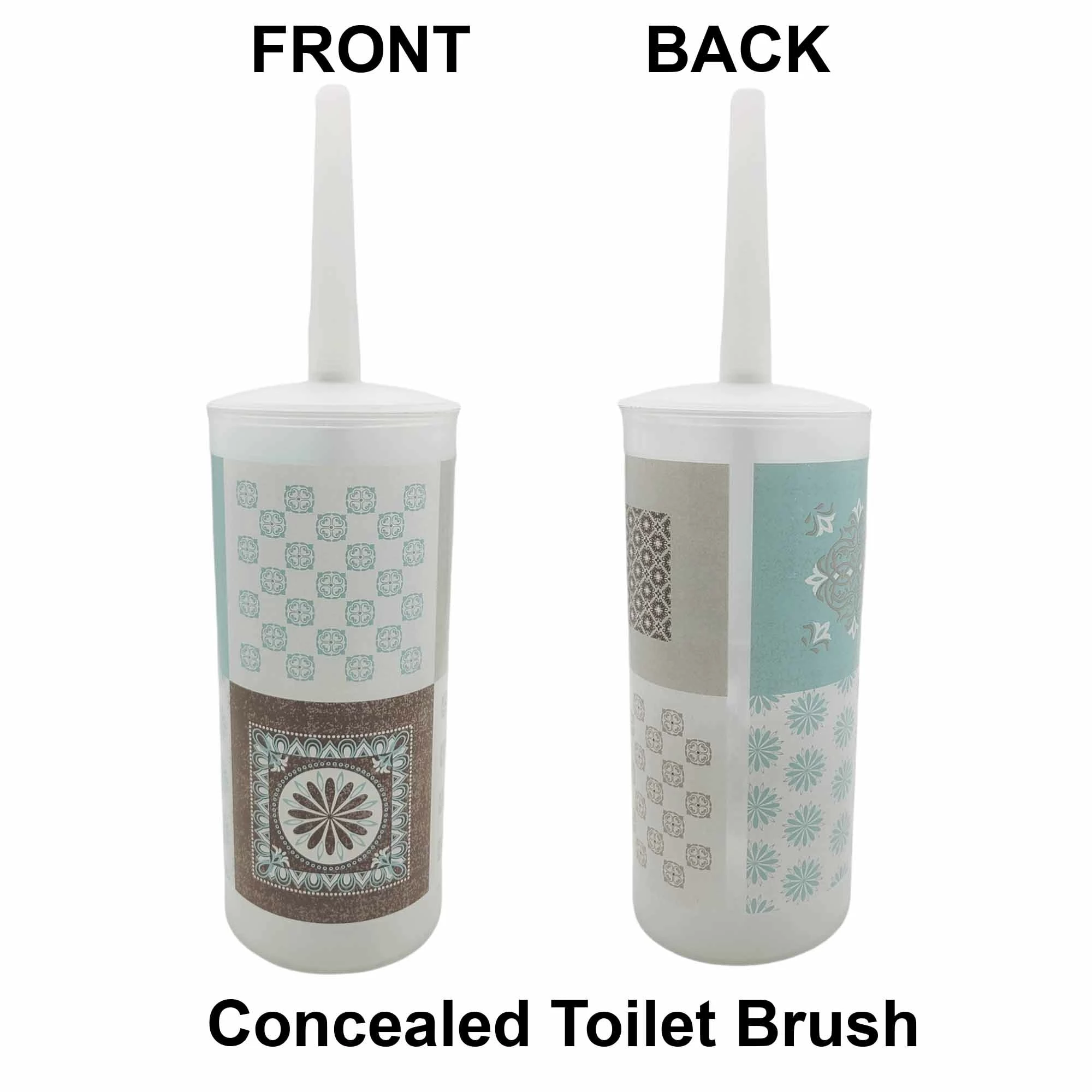 Buy π€© Evideco Faience Toilet Brush And Holder Set Plastic - 4"L X 4"W X 13.7"H β¨ 4 Buy π€© Evideco Faience Toilet Brush And Holder Set Plastic - 4"L X 4"W X 13.7"H β¨ - Image 4