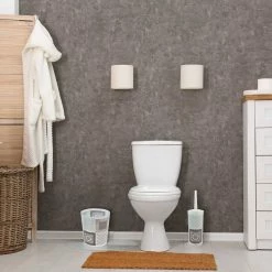 Buy π€© Evideco Faience Toilet Brush And Holder Set Plastic - 4"L X 4"W X 13.7"H β¨ 11 Buy π€© Evideco Faience Toilet Brush And Holder Set Plastic - 4"L X 4"W X 13.7"H β¨ -Evideco Shop Faience Toilet Brush and Holder Set Plastic 4