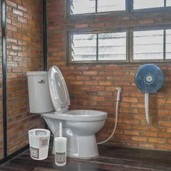 Buy π€© Evideco Faience Toilet Brush And Holder Set Plastic - 4"L X 4"W X 13.7"H β¨ 13 Buy π€© Evideco Faience Toilet Brush And Holder Set Plastic - 4"L X 4"W X 13.7"H β¨ -Evideco Shop Faience Toilet Brush and Holder Set Plastic 6