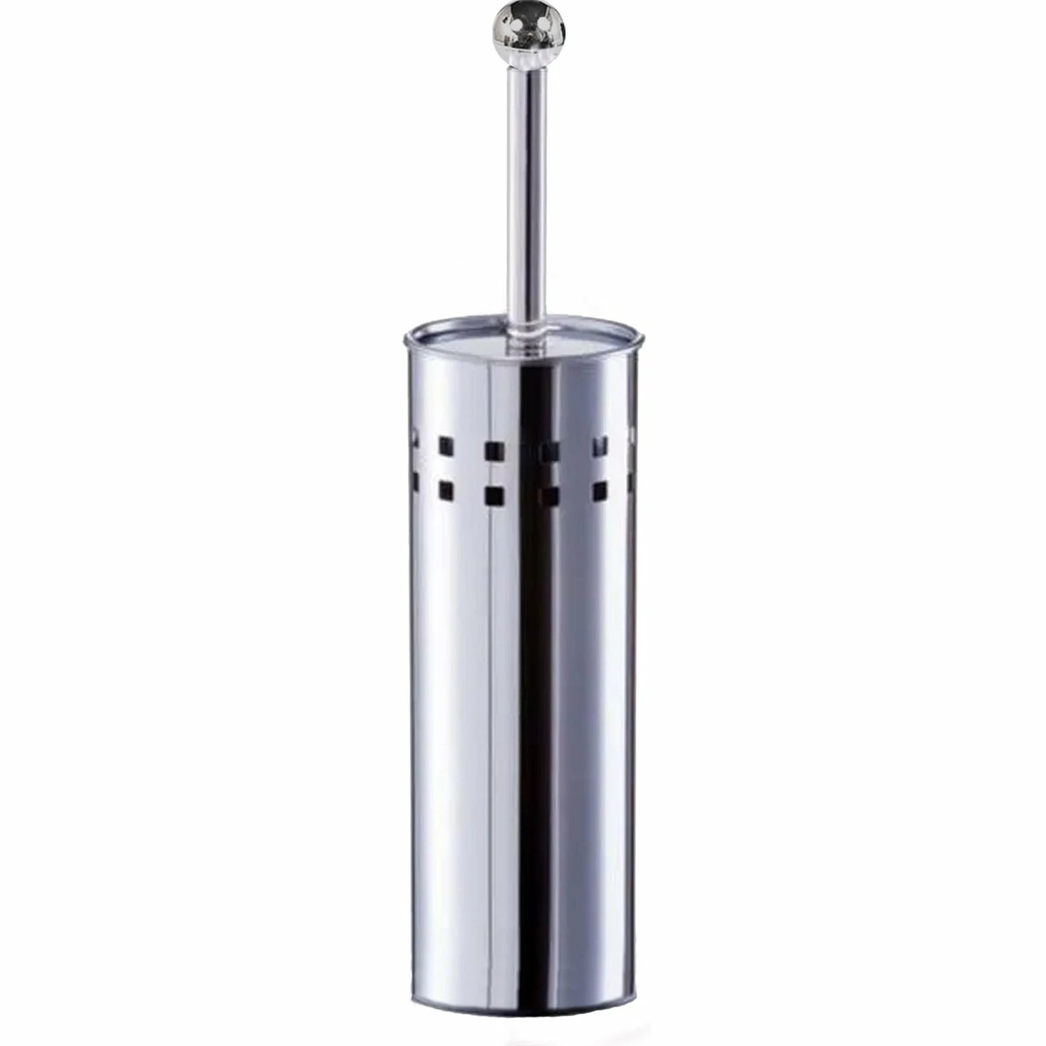 New π Evideco Freestanding Round Toilet Brush And Holder Set Metal Black βοΈ 2 New π Evideco Freestanding Round Toilet Brush And Holder Set Metal Black βοΈ - Image 2