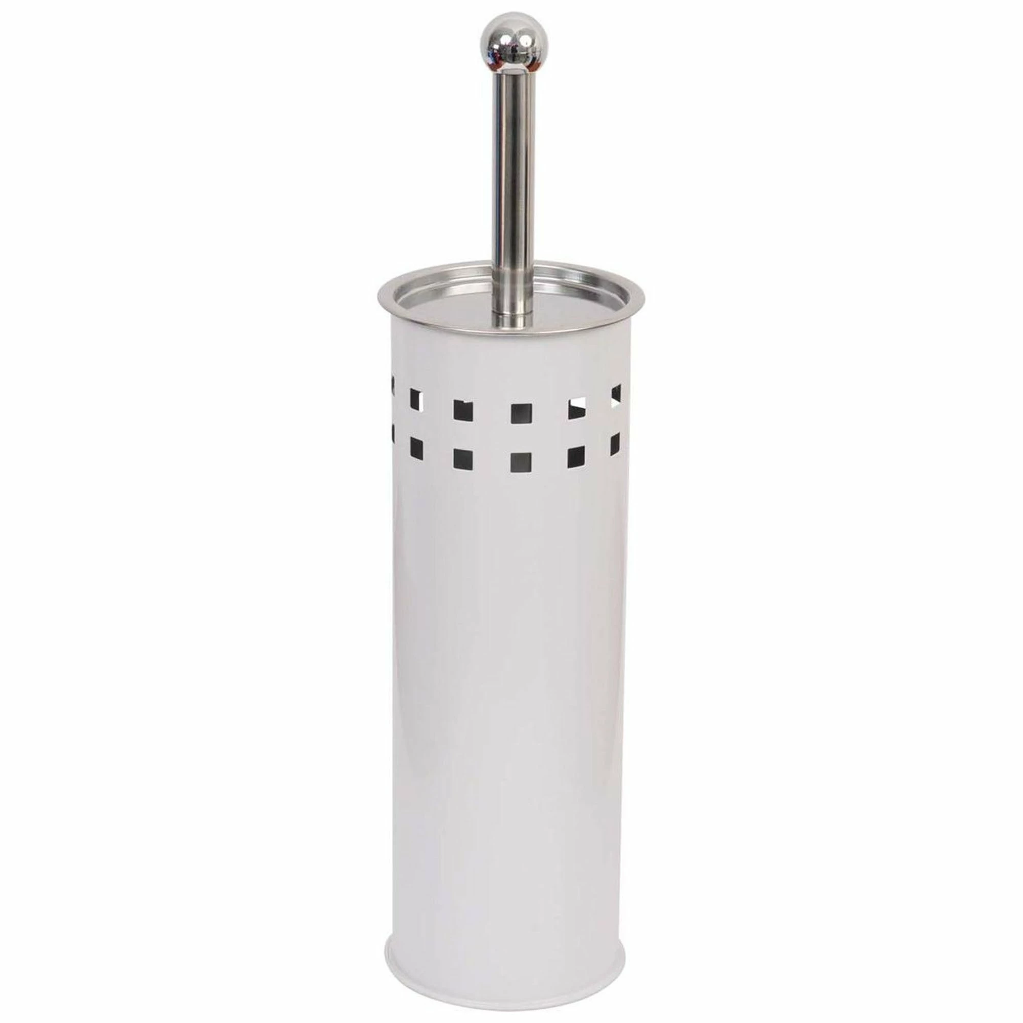 New π Evideco Freestanding Round Toilet Brush And Holder Set Metal Black βοΈ 6 New π Evideco Freestanding Round Toilet Brush And Holder Set Metal Black βοΈ - Image 6