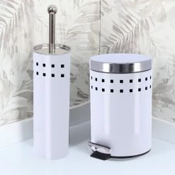 New π Evideco Freestanding Round Toilet Brush And Holder Set Metal Black βοΈ 20 New π Evideco Freestanding Round Toilet Brush And Holder Set Metal Black βοΈ -Evideco Shop Freestanding Round Toilet Brush and Holder Set Metal 7