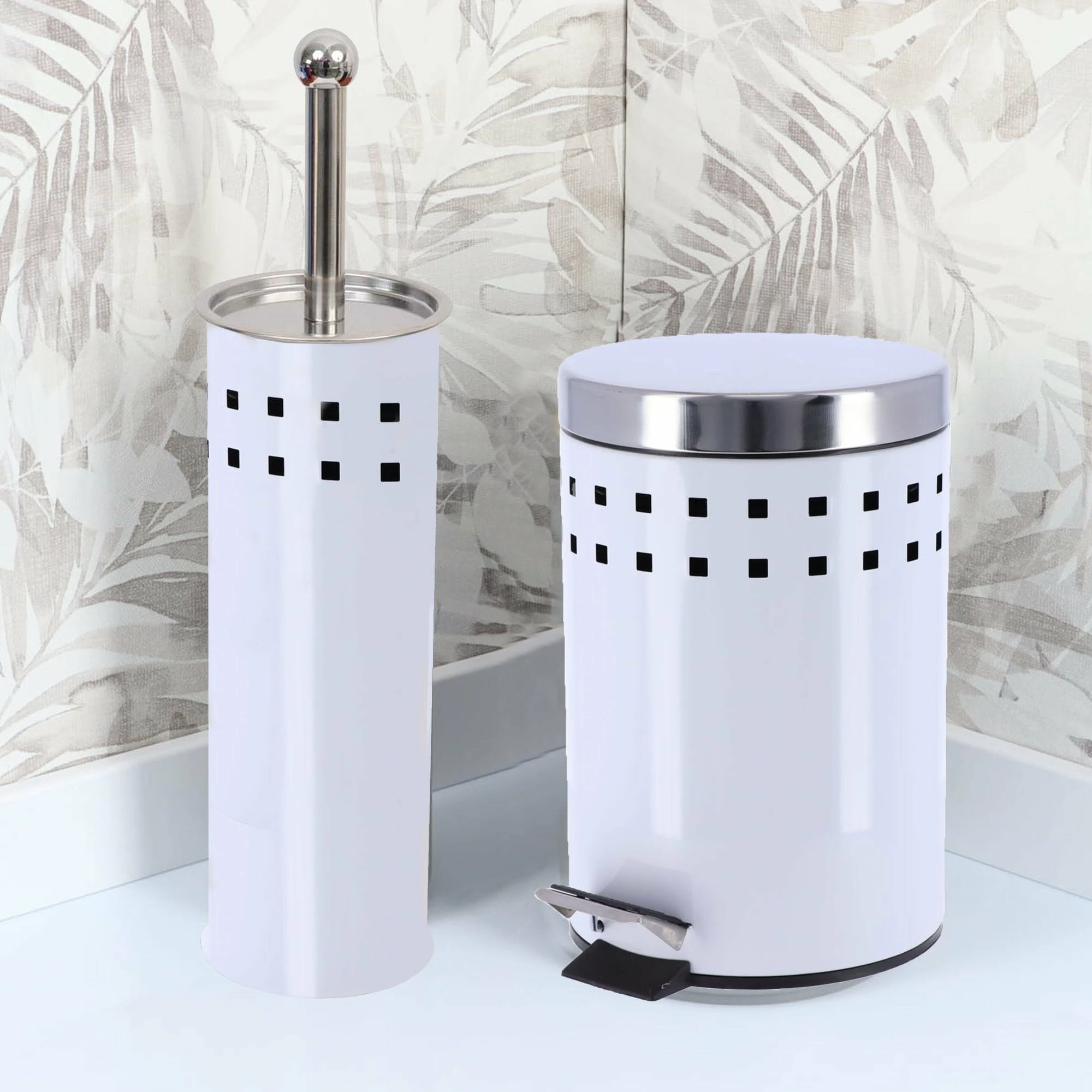New π Evideco Freestanding Round Toilet Brush And Holder Set Metal Black βοΈ 8 New π Evideco Freestanding Round Toilet Brush And Holder Set Metal Black βοΈ - Image 8