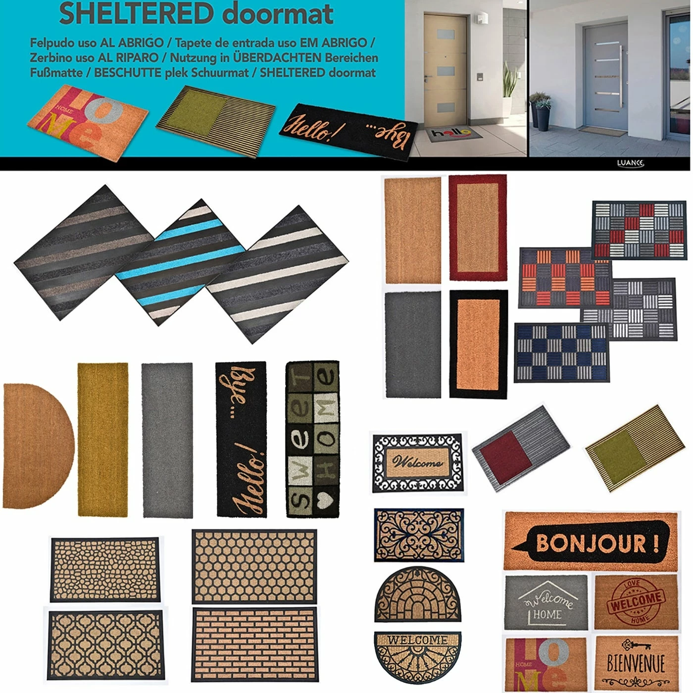 Coupon π Evideco Front Door Mat Bienvenue Coir Coco Fibers Rug 24x16 Inch Natural π 5 Coupon π Evideco Front Door Mat Bienvenue Coir Coco Fibers Rug 24x16 Inch Natural π - Image 5