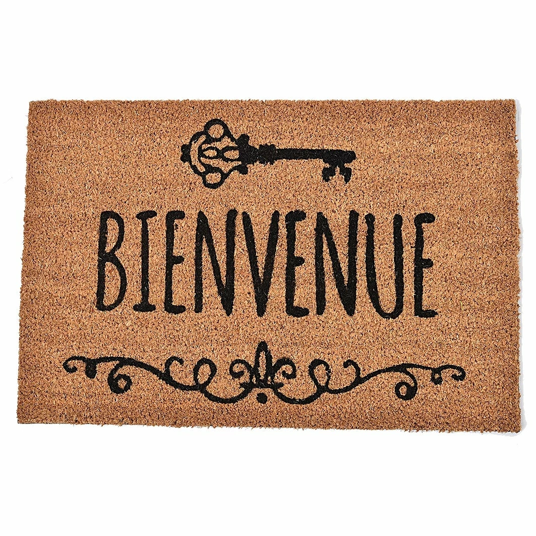Coupon π Evideco Front Door Mat Bienvenue Coir Coco Fibers Rug 24x16 Inch Natural π 1 Coupon π Evideco Front Door Mat Bienvenue Coir Coco Fibers Rug 24x16 Inch Natural π