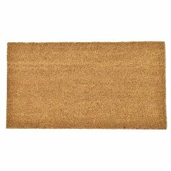 Buy 🎉 Evideco Front Door Mat Coir Coco Fibers Rug 24x13 Inch Natural ✨