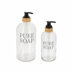 Top 10 β¨ Evideco Glass And Bamboo Soap Dispenser PURE SOAP 17 Or 34 FL OZ - Clear π 11 Top 10 β¨ Evideco Glass And Bamboo Soap Dispenser PURE SOAP 17 Or 34 FL OZ - Clear π -Evideco Shop Glass and Bamboo Soap Dispenser PURE SOAP 17 or 34 FL OZ 2